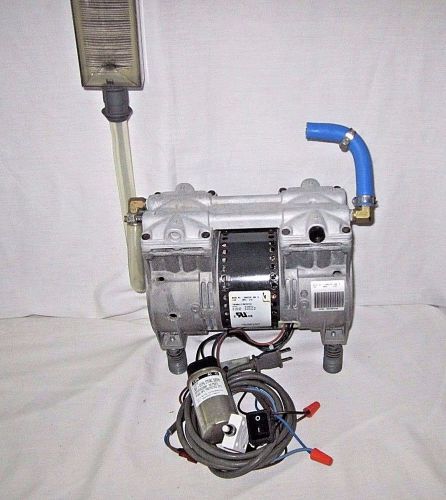 Used vacuum compressor pump pond motor 608675d thomas 2660ce50-989 b for sale