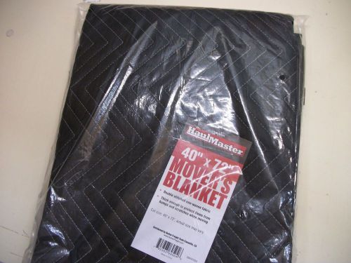 MOVING BLANKET NEW New in Pkg 40 x 72 Double Stitch Free Ship Haulmaster Blanket