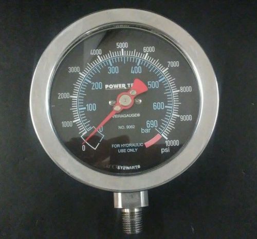 hydraulic gauge 4&#034; dia. face power team