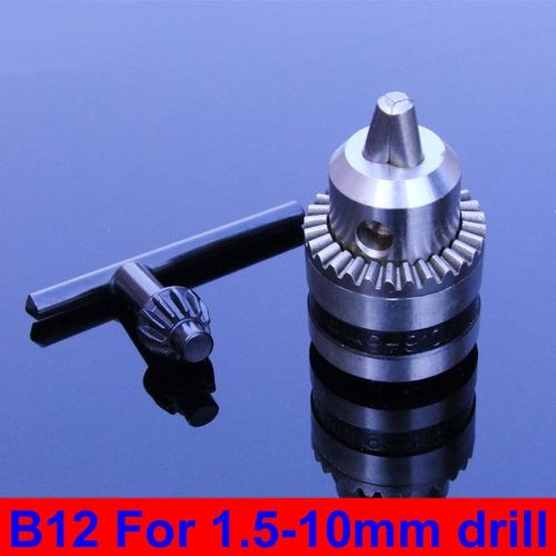 NEW B12 drill clip 1.5-10MM Small drill chuck Precision chuck chaining 5-14mm