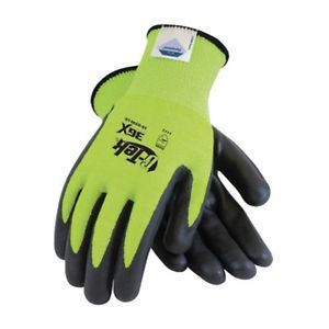 PIP 19-D340  G-Tek 36X Lime Green Dyneema Cut Resistant Gloves, 1 Pair (XLG)