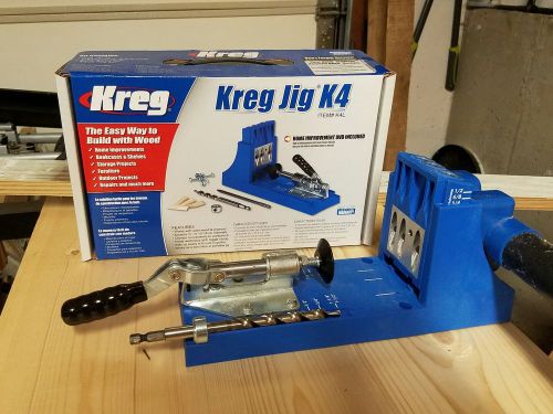 Kreg jig k4 pocket hole jig system + vaccume port for sale