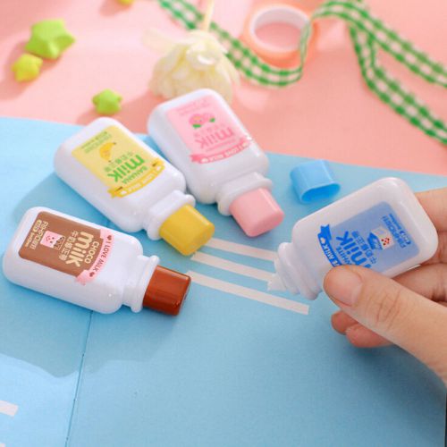 Cute milk correction tape material kawaii stationery office school supplies L