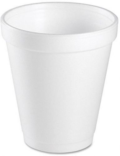 Dart 8J8 3.2 Top and 2 Bottom Diameter, 3.5 Height, White Foam Cup, 8 Oz