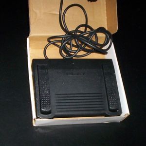 Foot pedal in-557 14 pin for c-phone dictation medical transcription for sale