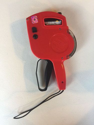 Motex MX2200 Pricing Label Price Gun Labeler (Red)