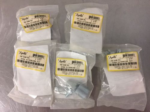 Lot of 5 Apollo Valve 78-440-01 Stem Extension Kits Size 1-1/4&#034;