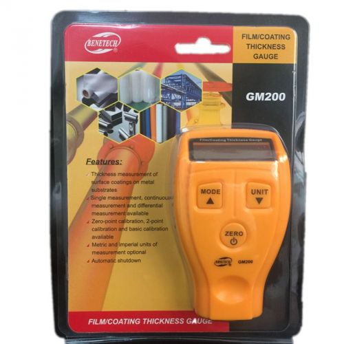 BENETECH Digital Coating Thickness Gauge Car Paint Thickness Tester Meter