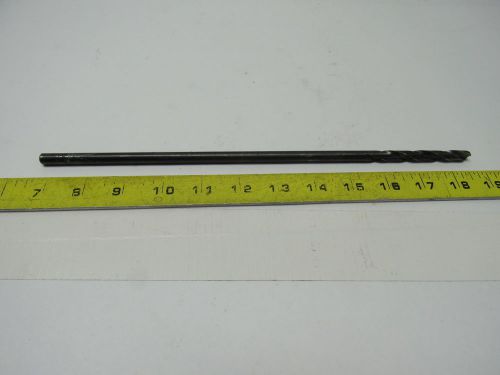 5/16&#034; extra length hss 12 oal straight shank drill bit for sale