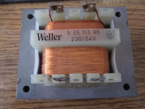 Weller T0052511398 solder iron 24 V@230 VAC transformer (~12 V@120 VAC)