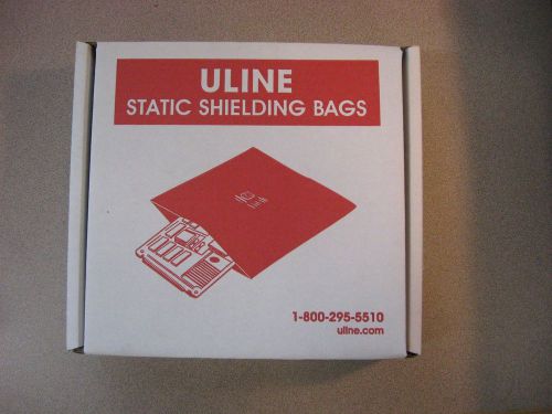 Uline 4&#034; x 6&#034; Reclosable Static Shielding Bags S-2261 (Lot of 100)