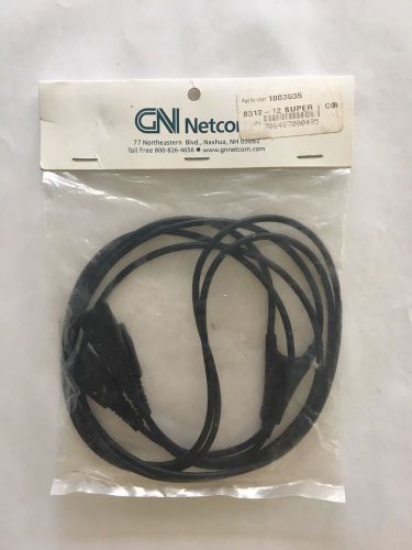 New GN Netcom 8312-12 Supervisor/ Monitoring Y Cord