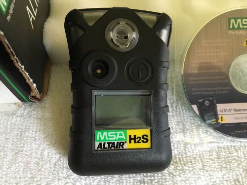 New msa altair maintenance-free hydrogen sulfide single-gas detector for sale