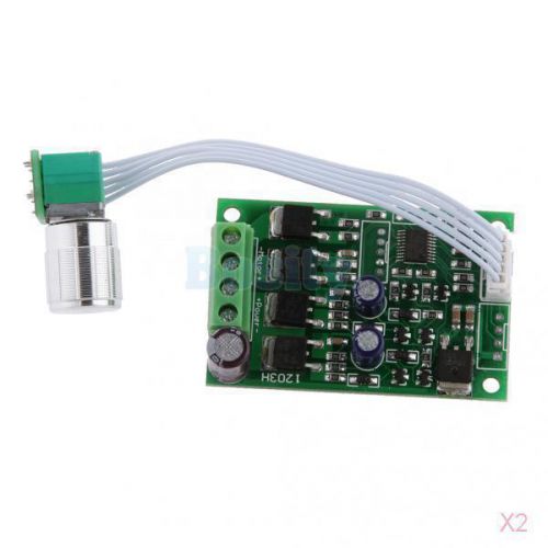 2x mini dc 6v 9v 12v 15v 24v 3a motor speed control with on off switch pwm for sale
