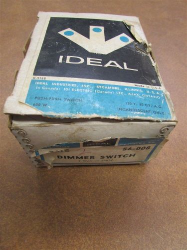 New Ideal 3 Way Dimmer Switch 110 Volt A-10