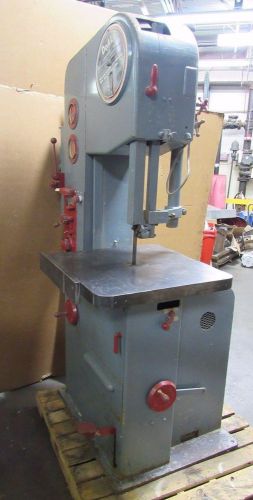New doall 1618-1 vertical band saw contour &#034;16&#034; with band welder 440v 3ph for sale