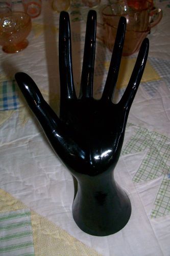 Female Mannequin Hand Display Jewelry Bracelet ring glove Stand holder black