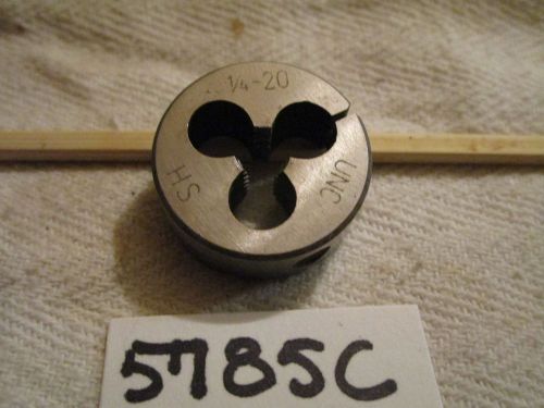(#5785c) new generic 1/4 x 20 right hand thread round adjustable style die for sale