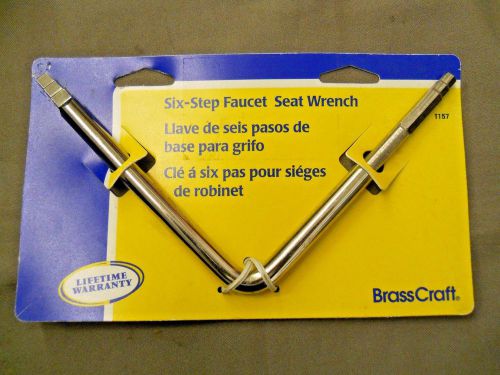 BrassCraft T157 Tapered Six-Step Faucet Seat Wrench Bath Kitchen Plumbing