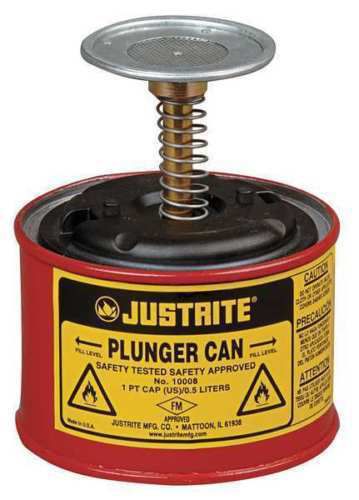 JUSTRITE 10008 Plunger Can