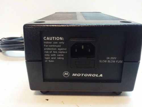Motorola aa19920 85w gang charger power supply gp300 cp200 gp350 gtx800 p1225 for sale