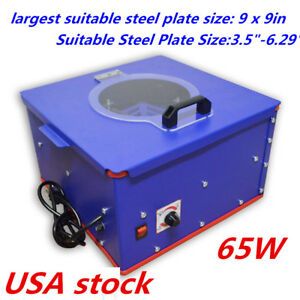 USA! Electric Pad Printing Emulsion Coating Machine for Steel Plate 3.5&#034;-6.29&#034;