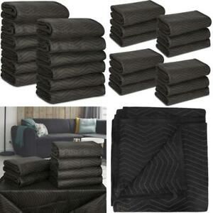 Zeny 12 Heavy Duty Moving Packing Blankets Quilted Moving Pads Ultra Thick 72 X