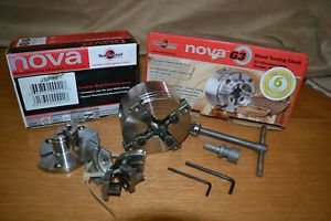 NOVA G3 Reversible 3/4 in. 16 TPI Wood Turning Chuck w/ Accessory Jaws