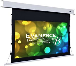 Elite Screens Evanesce Tab-Tension B, 120-inch Diagonal 16:9, 4K / 8K HD Ready,