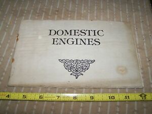 DOMESTIC Sideshaft Hit Miss Engine Catalog Tractor Steam Magneto Oiler Pump