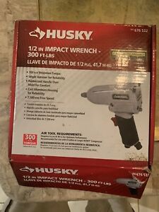husky 1/2 impact wrench 300 Ft /lbs