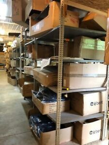 warehouse shelving units storage shelves metal racks      pick up in central Pa