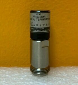 HP / Agilent 909C-013  Type N (F),  Precision Coaxial Termination.  Tested!