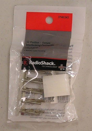 RadioShack 12-Position Female Interlocking Connector