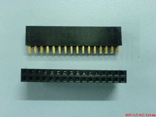 32 pin 2.54mm pitch header socket - double row (5 pcs) for sale