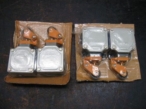 4 new siemens limit switch 3se3 100-1e 300 vac 10 a wide housing w/ snap contact for sale