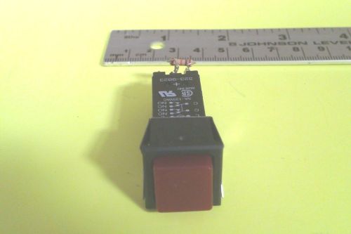 Dial Light 554-1231-211 Push Button Switch ( Red )