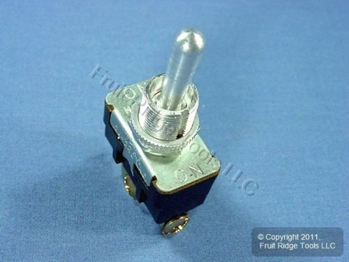 Leviton spdt toggle switch on-off-mon 15a-125v 10a-250v for sale