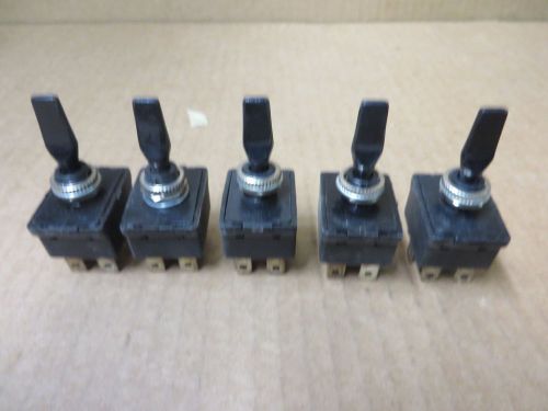 TOGGLE SWITCH 5 PIECES NEW 6 terminal 3 position 12v 20a