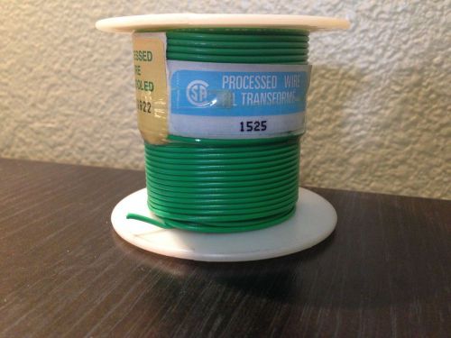 Alpha 100 ft AWG 22 0.016(.41MM) 005032-100FT 300V Green appliance wiring cable