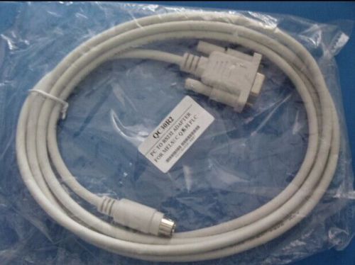 New mitsubishi programming cable for qc30r2 melsec q series plc to rs232 adapter for sale