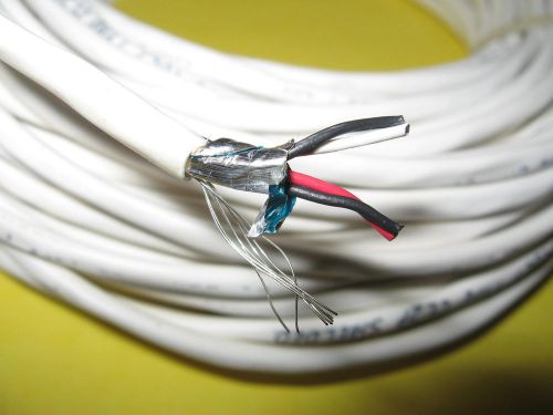 22ga/ 2pair Shielded Plenum-rated Cable - 100 feet