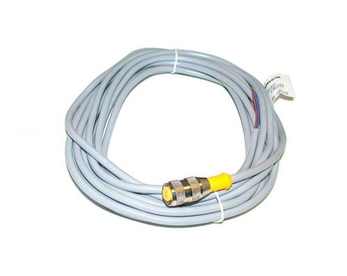 NEW TURCK EUROFAST MOLDED CORDSET CABLE MODEL RK4.4T-4 (2 AVAILABLE)