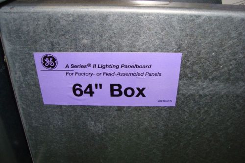 Ge general electric ab64b a-series 64&#034; lighting panelboard box new for sale