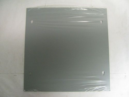 New hoffman a-fe12x12 flush panel cover gray  nib for sale