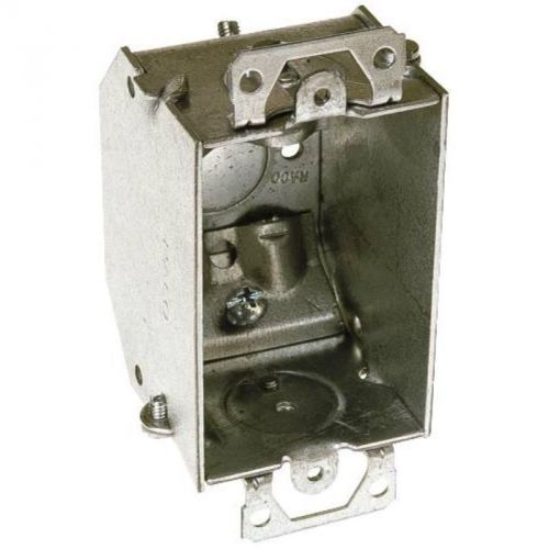 Hubbel switch box single gang old work nmsc clamps 2-1/4&#034; deep 471 outlet boxes for sale
