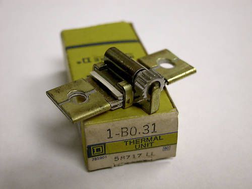 Square D thermal overload Type BO.31