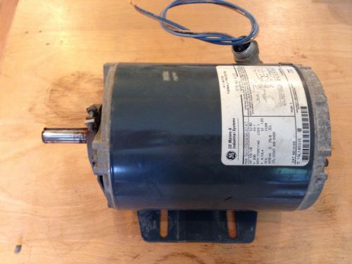 Ge motors &amp; industrial systems electric motor 1/2-1/6hp 230v 1725/1140 rpm ph-1 for sale
