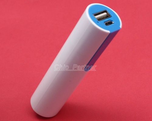 Blue-White 5V 1A Mobile Power Bank DIY Kit for 18650(NO Battery) Charger Phone