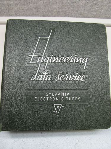 SYLVANIA ELECTRONIC TUBES ENGINEERING DATA GUIDE BOOK (VOL 2) RECEIVING TUBES